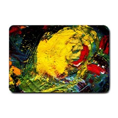 Yellow Chik Small Doormat  by bestdesignintheworld