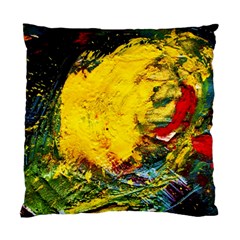 Yellow Chik Standard Cushion Case (one Side) by bestdesignintheworld