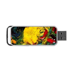 Yellow Chik Portable Usb Flash (two Sides) by bestdesignintheworld