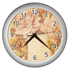 Cracks 2001001 960 720 Wall Clock (silver) by vintage2030