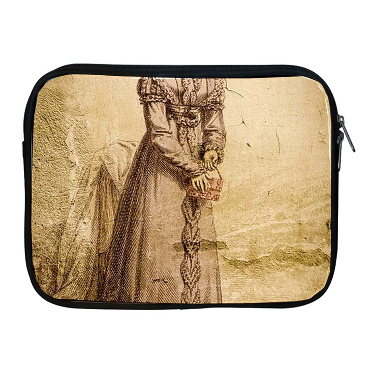 Lady 2507645 960 720 Apple iPad 2/3/4 Zipper Cases