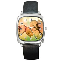 Elves 2769599 960 720 Square Metal Watch by vintage2030