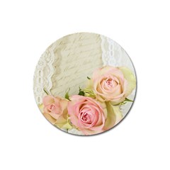 Roses 2218680 960 720 Magnet 3  (round) by vintage2030