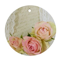 Roses 2218680 960 720 Round Ornament (two Sides) by vintage2030