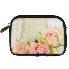 Roses 2218680 960 720 Digital Camera Leather Case by vintage2030