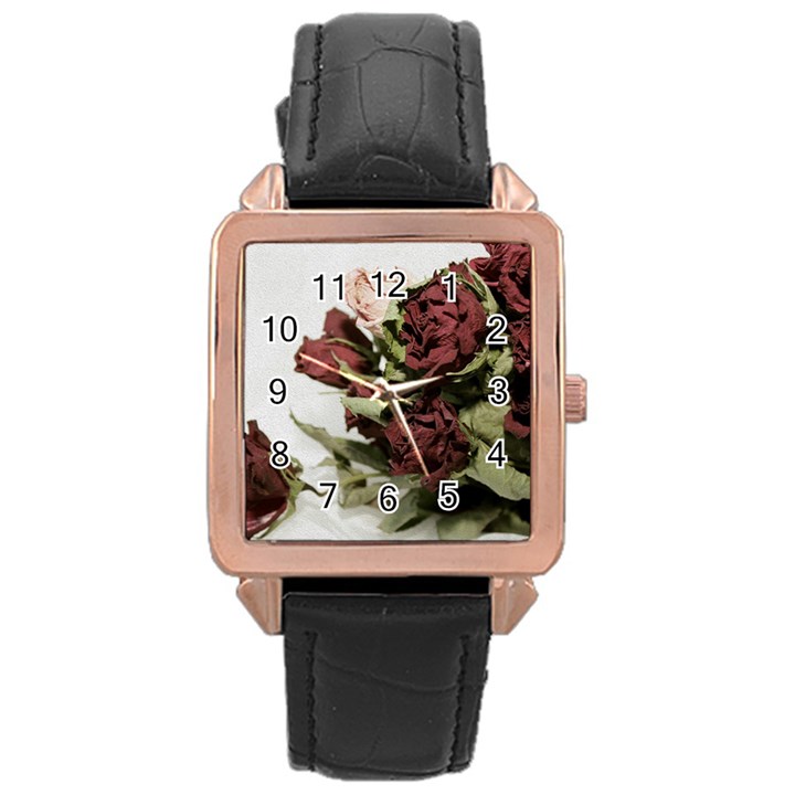 Roses 1802790 960 720 Rose Gold Leather Watch 