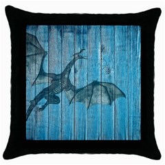 Dragon 2523420 1920 Throw Pillow Case (black) by vintage2030