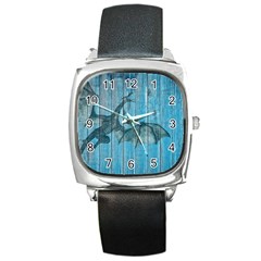 Dragon 2523420 1920 Square Metal Watch by vintage2030