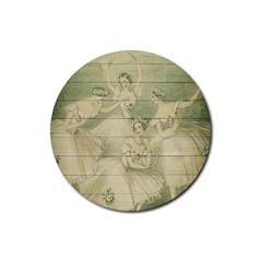 Ballet 2523406 1920 Rubber Round Coaster (4 Pack)  by vintage2030