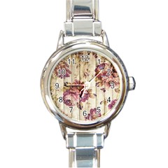 On Wood 1897174 1920 Round Italian Charm Watch by vintage2030