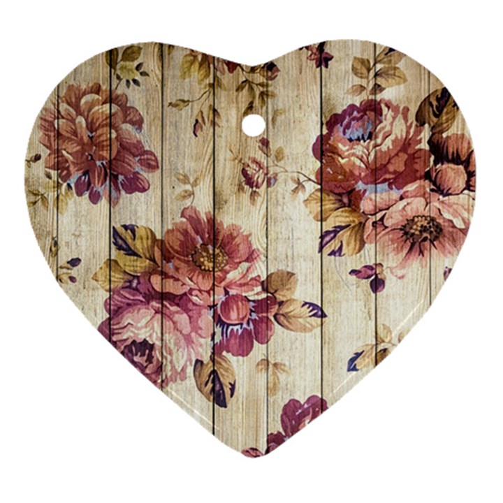 On Wood 1897174 1920 Heart Ornament (Two Sides)