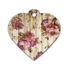 On Wood 1897174 1920 Dog Tag Heart (one Side) by vintage2030