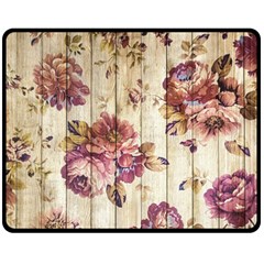 On Wood 1897174 1920 Fleece Blanket (medium)  by vintage2030