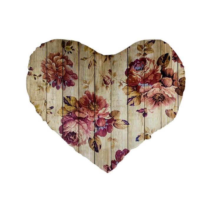 On Wood 1897174 1920 Standard 16  Premium Flano Heart Shape Cushions