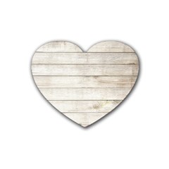 On Wood 2188537 1920 Rubber Coaster (heart)  by vintage2030