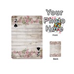 On Wood 2188537 1920 Playing Cards 54 (Mini)  Front - Spade2