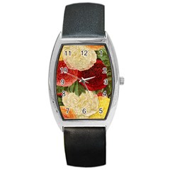 Flowers 1776429 1920 Barrel Style Metal Watch