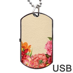 Flower 1646035 1920 Dog Tag Usb Flash (two Sides)