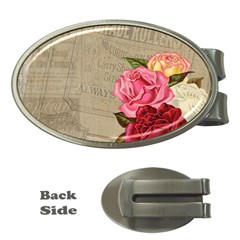 Flower 1646069 1920 Money Clips (oval)  by vintage2030