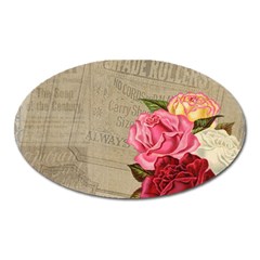 Flower 1646069 1920 Oval Magnet by vintage2030