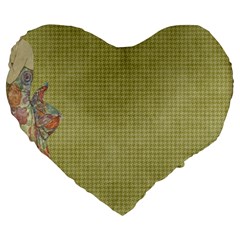 Background 1619142 1920 Large 19  Premium Flano Heart Shape Cushions by vintage2030