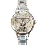 Globe 1618193 1280 Round Italian Charm Watch Front