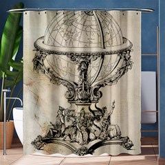 Globe 1618193 1280 Shower Curtain 60  X 72  (medium)  by vintage2030