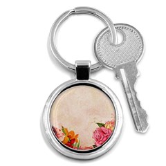 Flower 1646045 1920 Key Chains (round)  by vintage2030