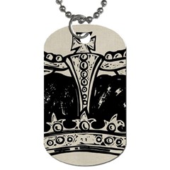 Crown 1515871 1280 Dog Tag (one Side) by vintage2030