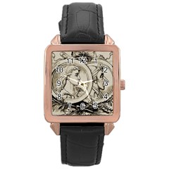 Young 1515867 1280 Rose Gold Leather Watch  by vintage2030