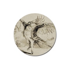 Bird 1515866 1280 Magnet 3  (round) by vintage2030