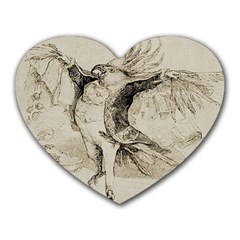 Bird 1515866 1280 Heart Mousepads by vintage2030