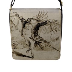 Bird 1515866 1280 Flap Closure Messenger Bag (l) by vintage2030