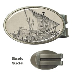 Ship 1515860 1280 Money Clips (oval)  by vintage2030