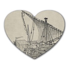 Ship 1515860 1280 Heart Mousepads by vintage2030