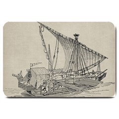 Ship 1515860 1280 Large Doormat  by vintage2030