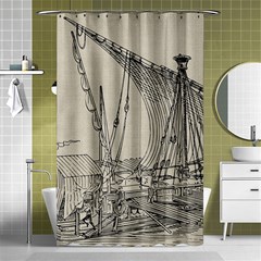 Ship 1515860 1280 Shower Curtain 48  X 72  (small)  by vintage2030