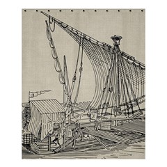 Ship 1515860 1280 Shower Curtain 60  X 72  (medium)  by vintage2030