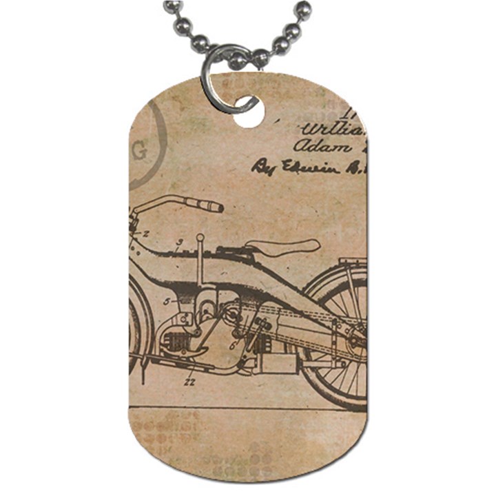 Motorcycle 1515873 1280 Dog Tag (One Side)