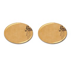 Flapper 1515869 1280 Cufflinks (oval)