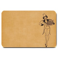 Flapper 1515869 1280 Large Doormat  by vintage2030