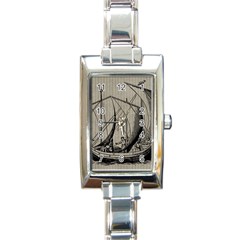 Ship 1515875 1280 Rectangle Italian Charm Watch by vintage2030