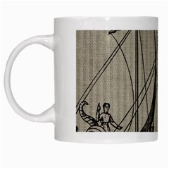 Ship 1515875 1280 White Mugs by vintage2030