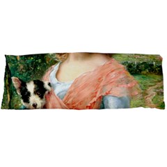 Girl With Dog Body Pillow Case Dakimakura (two Sides) by vintage2030