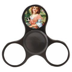 Girl With Dog Finger Spinner