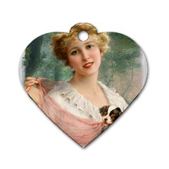 Vintage 1501585 1280 Copy Dog Tag Heart (one Side) by vintage2030