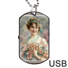 Vintage 1501577 1280 Dog Tag Usb Flash (one Side) by vintage2030