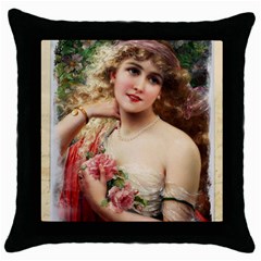 Vintage 1501576 1280 Throw Pillow Case (black) by vintage2030