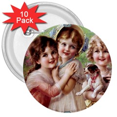 Vintage 1501556 1920 3  Buttons (10 Pack)  by vintage2030