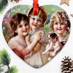 Vintage 1501556 1920 Heart Ornament (two Sides) by vintage2030